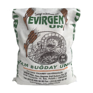 Evirgen Tam Buğday Unu 5 kg (Çuval)