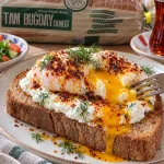 Evirgen Tam Buğday Ekmeği ile yumurtalı tost